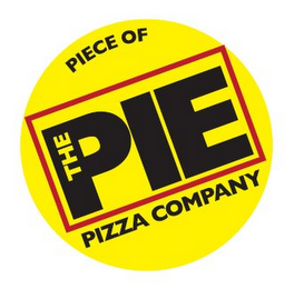 PIECE OF THE PIE PIZZA COMPANY logo