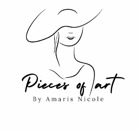 PIECES OF ART BY AMARIS NICOLE logo
