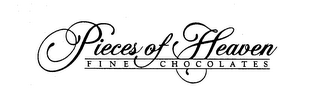 PIECES OF HEAVEN FINE CHOCOLATES logo