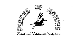 PIECES OF NATURE FLORAL AND WILDERNESS SCULPTURES logo