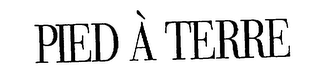 PIED A TERRE logo