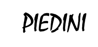 PIEDINI logo