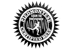 PIEDMONTESE CERTIFIED BEEF LEAN TO THE FUTURE logo