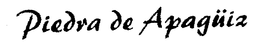 PIEDRA DE APAGÜIZ logo