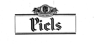 PIELS MADE IN AMERICA TRADEMARK 1883 A CENTURY OF EXCELLENCE 1983 logo