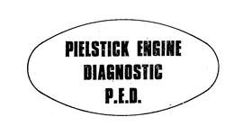PIELSTICK ENGINE DIAGNOSTIC P.E.D. logo