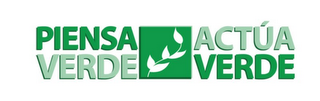 PIENSA VERDE ACTÚA VERDE logo
