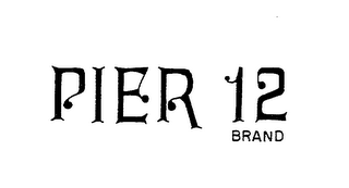 PIER 12 BRAND logo