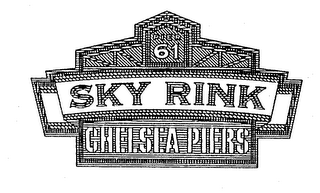 PIER 61 SKY RINK CHELSEA PIERS logo