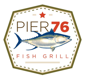 PIER 76 FISH GRILL logo