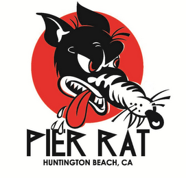 PIER RAT HUNTINGTON BEACH, CA logo