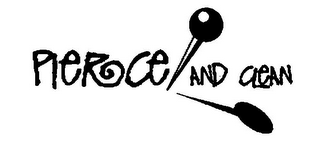 PIERCE AND CLEAN logo