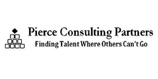 PIERCE CONSULTING PARTNERS FINDING TALENT WHERE OTHERS CAN'T GO logo