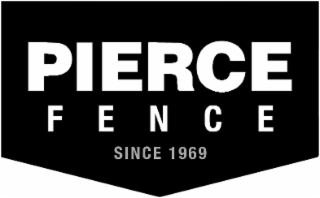 PIERCE FENCE SINCE 1969 logo