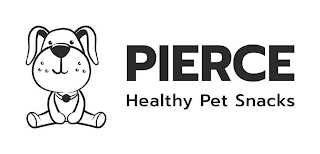 PIERCE HEALTHY PET SNACKS logo