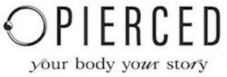 PIERCED YOUR BODY YOUR STORY logo