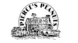 PIERCE'S PEANUTS BAR B-Q logo
