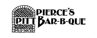 PIERCE'S PITT BAR-B-QUE logo