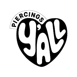 PIERCINGS Y'ALL logo