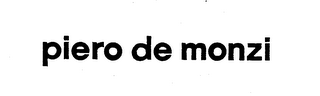 PIERO DE MONZI logo