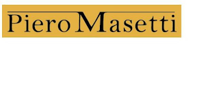 PIERO MASETTI logo