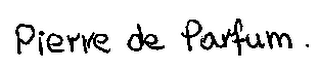PIERRE DE PARFUM logo