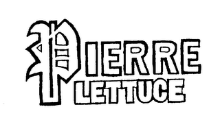 PIERRE LETTUCE logo