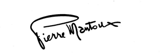 PIERRE MANTOUX logo