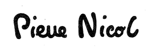 PIERRE NICOL