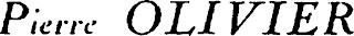 PIERRE OLIVIER logo
