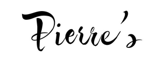 PIERRE'S logo