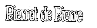 PIERROT DE PIERRE logo