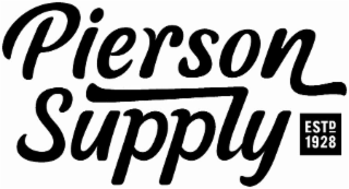 PIERSON SUPPLY ESTD 1928 logo