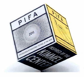 PIFA PHILADELPHIA INTERNATIONAL FESTIVAL OF THE ARTS INSPIRED BY THE KIMMEL CENTER logo
