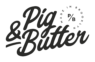 PIG & BUTTER P/B MADE IN BROOKLYN logo