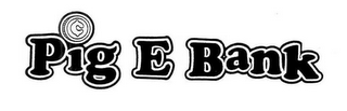 PIG E BANK logo