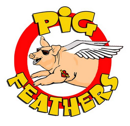 PIG FEATHERS logo