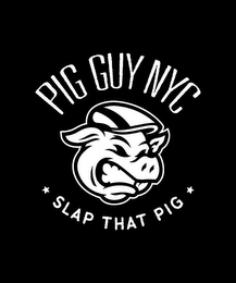 PIG GUY NYC * SLAP THAT PIG * logo