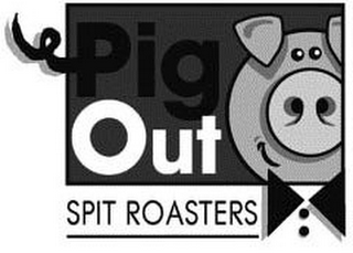 PIG OUT SPIT ROASTERS logo