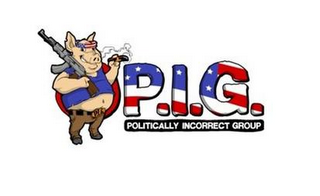 P.I.G. POLITICALLY INCORRECT GROUP logo