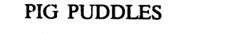 PIG PUDDLES logo