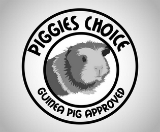 PIGGIES CHOICE GUINEA PIG APPROVED logo