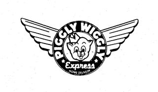 PIGGLY WIGGLY EXPRESS HOME DELIVERY logo