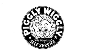 PIGGLY WIGGLY THE ORIGINAL SELF SERVICE logo
