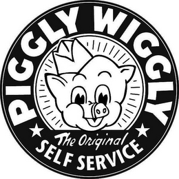 PIGGLY WIGGLY THE ORIGINAL SELF SERVICE logo
