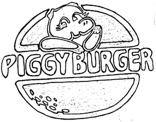 PIGGY BURGER logo