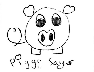 PIGGY SAYS logo