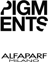 PIGMENTS ALFAPARF MILANO logo