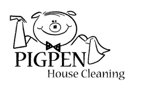 PIGPEN HOUSE CLEANING logo