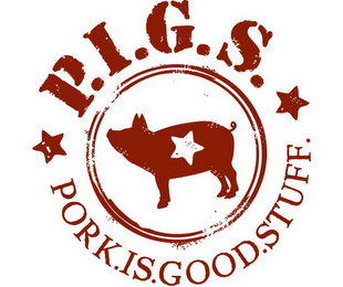P.I.G.S. PORK.IS.GOOD.STUFF logo
